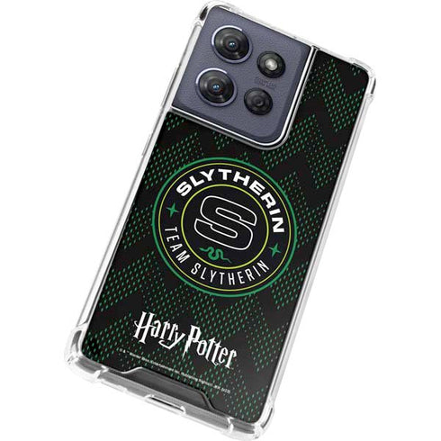 Wizarding Worlds Harry Potter Team Slytherin Moto G Power 5G (2025) Clear Case